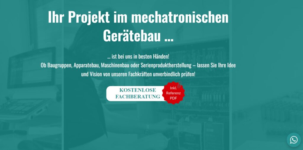 Landingpage-Geraetebau GBN Systems